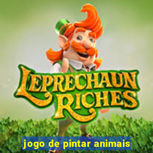 jogo de pintar animais